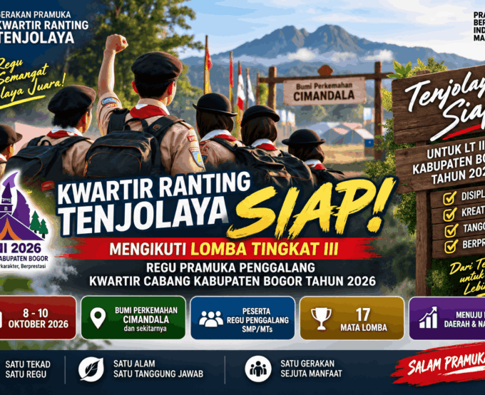 LT III Pramuka Penggalang Kabupaten Bogor 2026 Segera Digelar, 17 Mata Lomba Siap Adu Keterampilan!